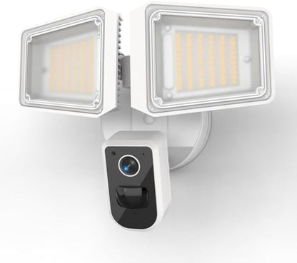 ShineCrag Outdoor LED Safety Lamps for Home Security Wired Motion Detection 2-Way Audio Camera 2K and 150dB Siren 4230 lm 2.4G&5G WiFi Alexa-Compatible 3000-5000K 24/7 Recording